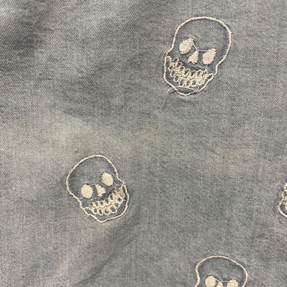 Stella McCartney Cotton Chambray Skull shirt - Picture 4 of 9